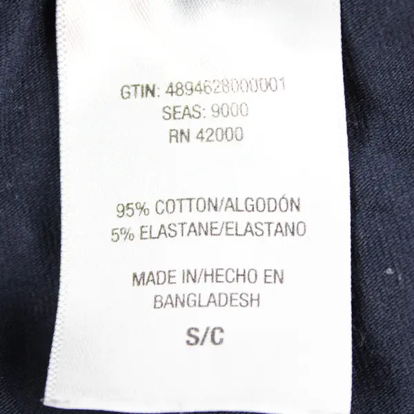 Basic Editions Navy Blue Capri Leggings Women's Size Small