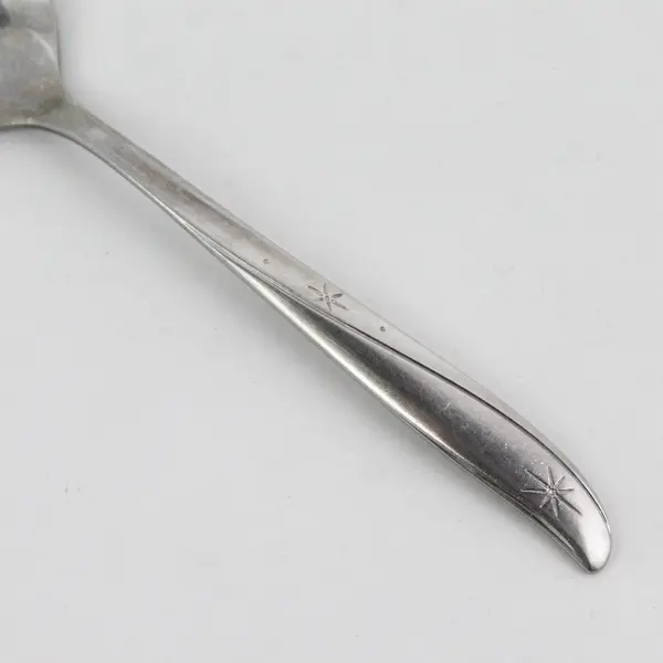 Oneida Silver Twin Star Pattern Teaspoon 6.25" Long Stainless Steel Good