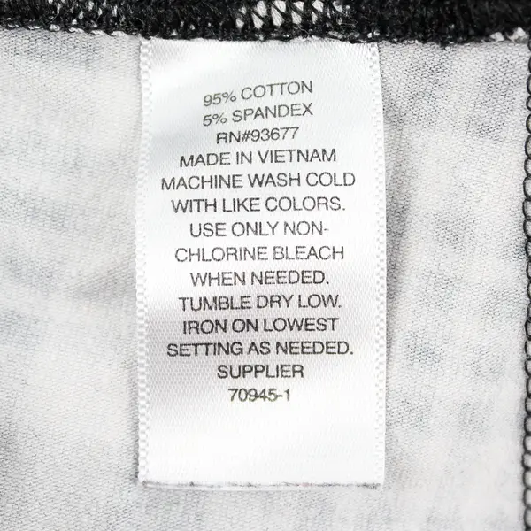 A New Approach Black and White Plaid Leggings Women's Medium