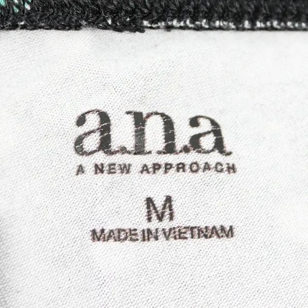 A New Approach Teal Polka Dot Black Leggings Women's Medium