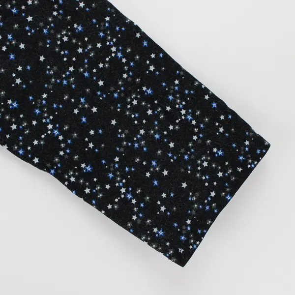 A New Approach Star Print Black Leggings Women's Medium