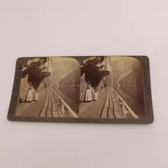 Road To Voring Falls Lake Oifjord Norway Photo Stereoview Underwood 1905