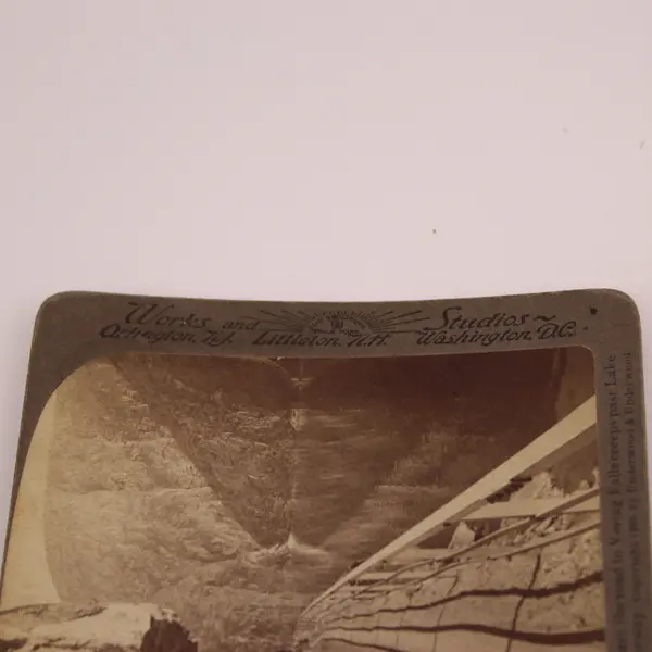 Road To Voring Falls Lake Oifjord Norway Photo Stereoview Underwood 1905