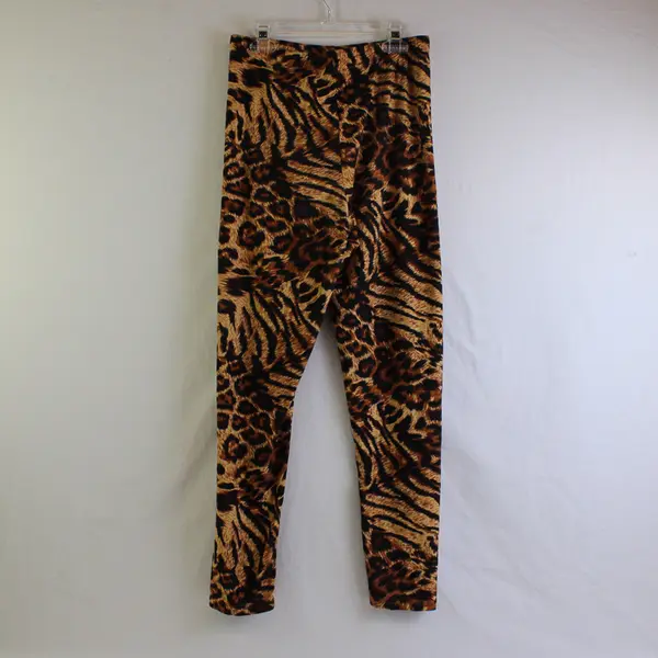 Mayfair Jaguar Print Leggings Women's Size Large