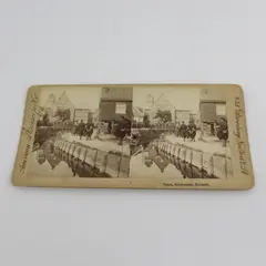 Canal Rotterdam Holland Photo Stereoview American Stereoscopic Co