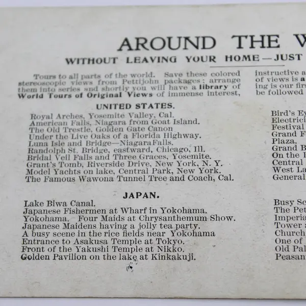 President Roosevelt Taking The Oath Color Litho Stereoview 