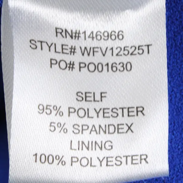 Crystal Sky Women’s XS Royal Blue Draped Chest Strapless Jumpsuit