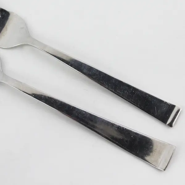 Wallace Silver Georgetown Pattern (Glossy) 18/10 2 Dinner 1 Salad Fork Rare HTF