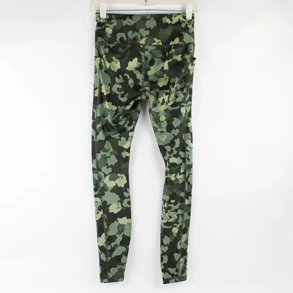 Avia Green Camo Print Activewear Leggings Women's Size XS 0-2