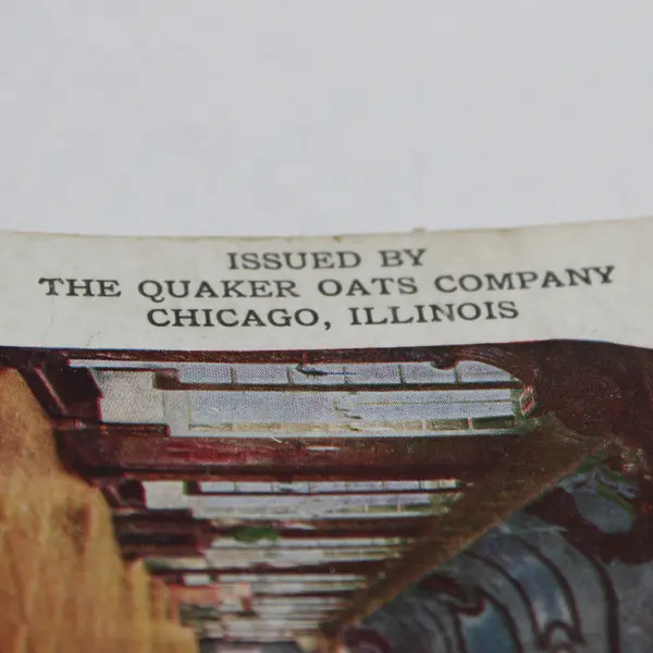 Set Of 2 Norway Color Litho Stereoview Quaker Oats 1906