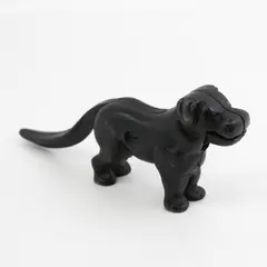 Vintage Black Cast Iron Dog Nut Cracker