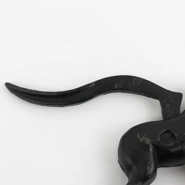 Vintage Black Cast Iron Dog Nut Cracker