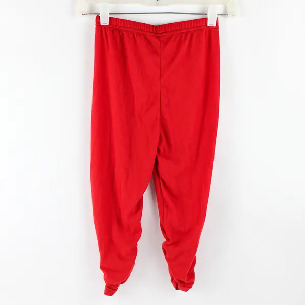 Bohocotol Solid Red Capri Leggings Women's Size Small