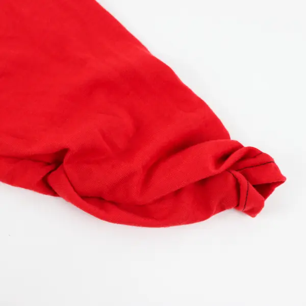Bohocotol Solid Red Capri Leggings Women's Size Small
