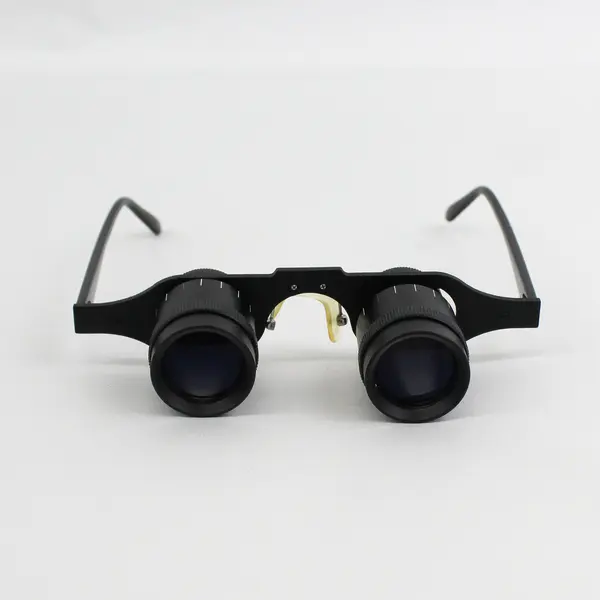 Sportere Hands-Free Binocular Glasses for Fishing, Bird  Black 2.5X Coated