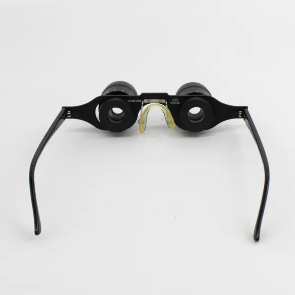 Sportere Hands-Free Binocular Glasses for Fishing, Bird  Black 2.5X Coated