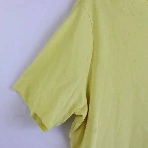 White Stag Yellow Boat Neck Short-Sleeved T-Shirt Women's XL 16-18