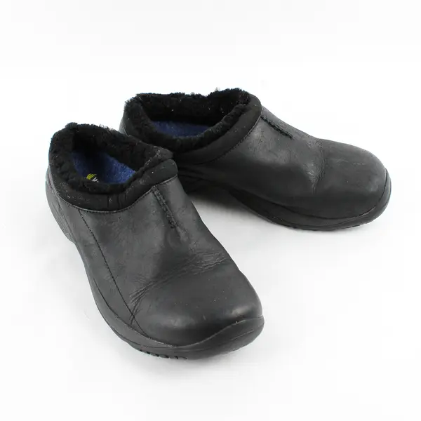 Merrell Solid Black Color Encor Chill 2 Moccasin Clogs Men's Size 11