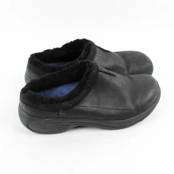 Merrell Solid Black Color Encor Chill 2 Moccasin Clogs Men's Size 11
