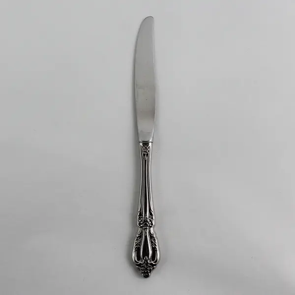 Oneida Silver Raphael Pattern Stainless Hollow Dinner Knife 9" Long Good