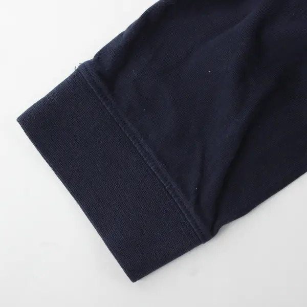 Eddie Bauer Men's 3XL Dark Blue 100% Cotton Long Sleeve Crewneck T-Shirt