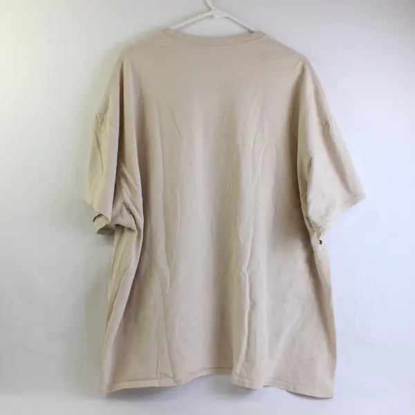 Gildan Men's 3XL Tan "Everyone Born Right Handed Only Gifted Overcome It" Tee