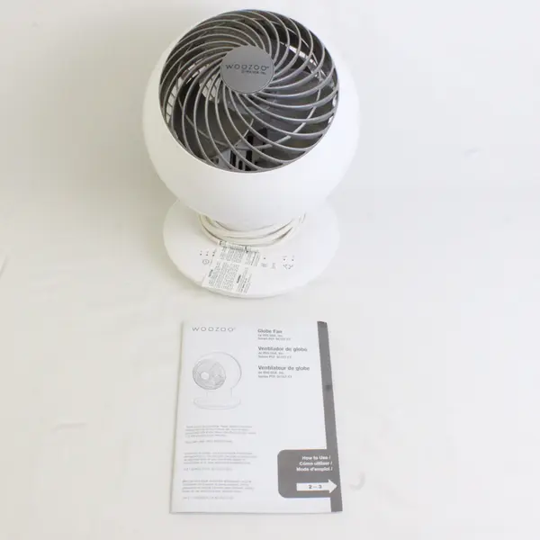 Iris Woozoo 5-Speed Globe Multi-Oscillating Fan Missing Remote