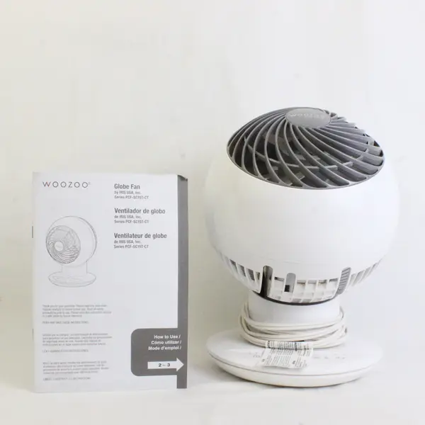 Iris Woozoo 5-Speed Globe Multi-Oscillating Fan Missing Remote
