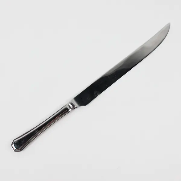 Wallace Silver Casino Pattern 18/10 SS Roast Carving Knife 12.5" Rare HTF Piece