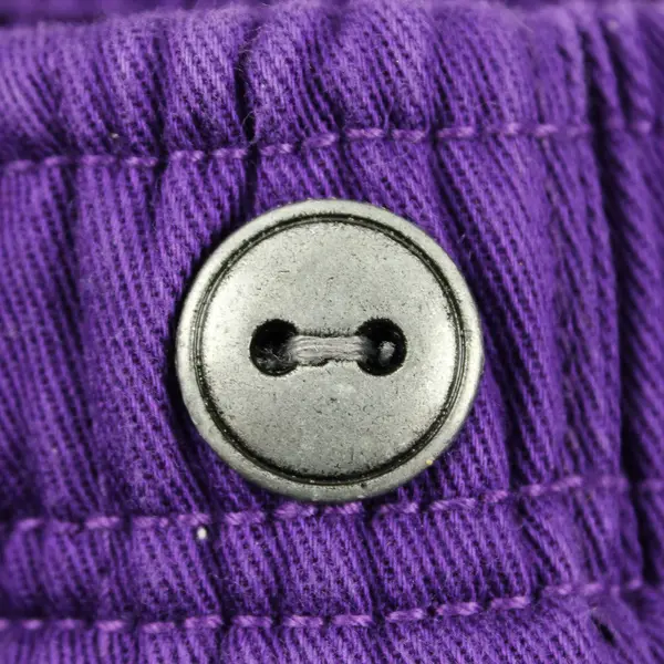 Woman Within Women's Plus 20W Petite Purple Denim Elastic Pull On Capris