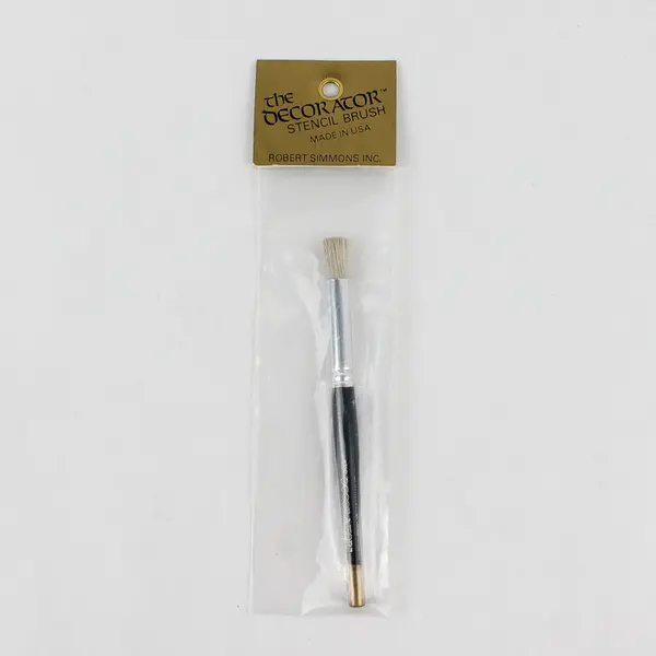 Robert Simmons 960 The Decorator Stencil Brush, New in Packet