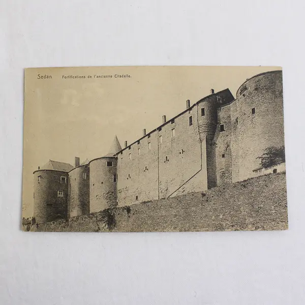 Lot of 2 Vintage Sedan France Citadelle Litho Postcards 1910s