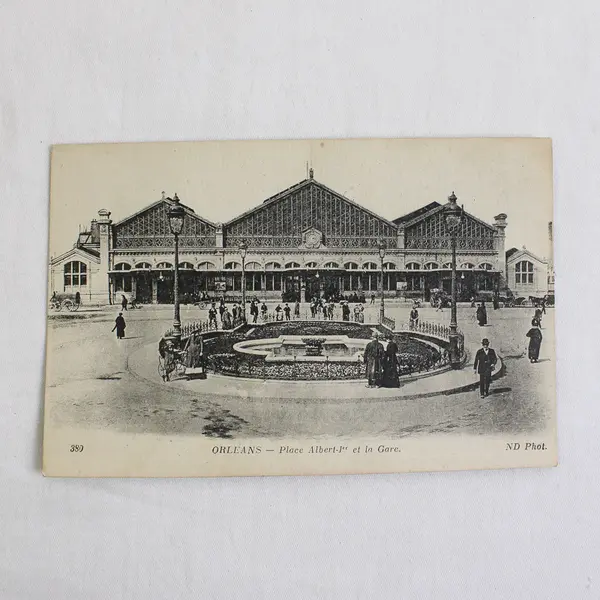 Lot of 3 Vintage Orleans France Litho Postcards 1910s