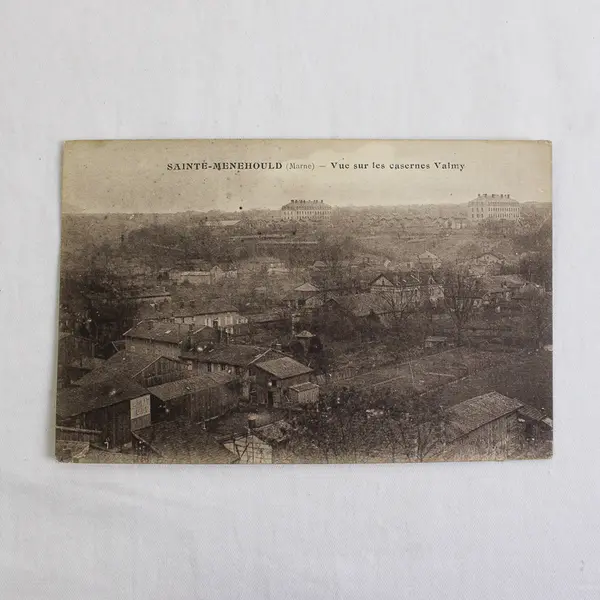 Lot of 3 Vintage Sainte-Menehould France Litho Postcards 1910s