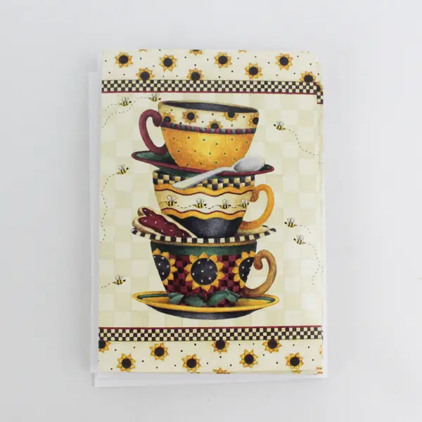 Lot of 7 Debbie Mumm Notecards with Envelopes Garden Angels & Time For Tea