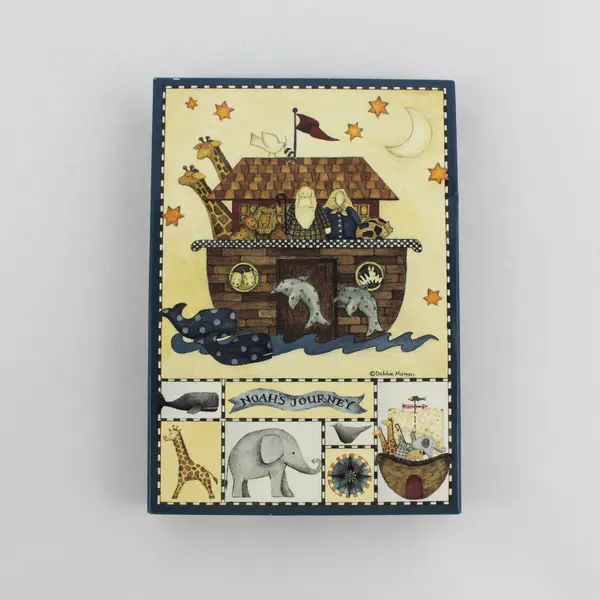 Set of 8 Debbie Mumm Noah's Journey Notecards with Envelopes