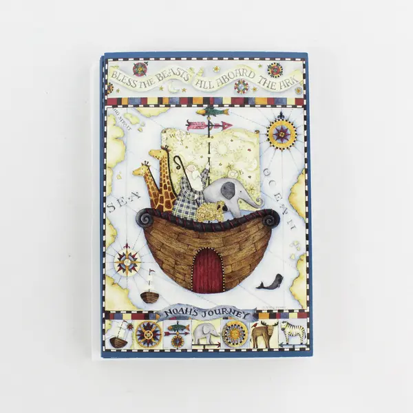 Set of 8 Debbie Mumm Noah's Journey Notecards with Envelopes