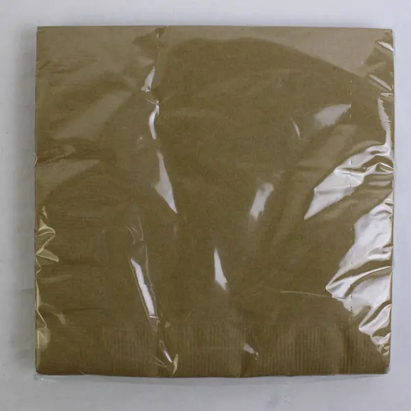 Lot Of 2 Paper Luncheon Napkins (Set Of 40 Purple, Party! Set Of 20 Brown)