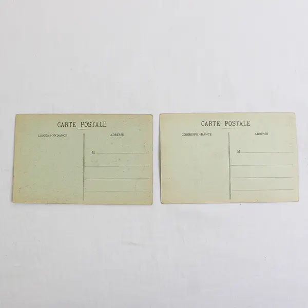 Lot of 2 Vintage Toul France Lithograph Postcards 1910s