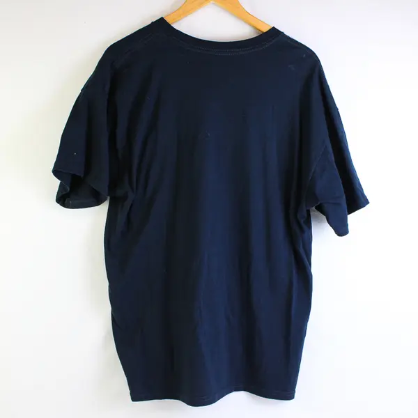 Point Sportswear Blue "12" Printed Seattle Seahawks Short Sleeve T-Shirt Mens XL