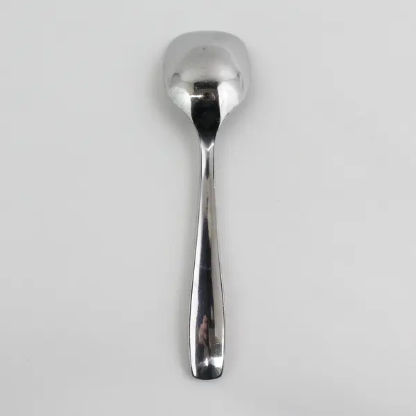 Gourmet Settings Cabaret Pattern 18/C Stainless Sugar Spoon 6.75" Rare HTF Piece