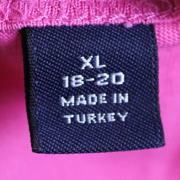 Lands' End Solid Pink Color Short Sleeve T-Shirt 100% Cotton Women's Size XL