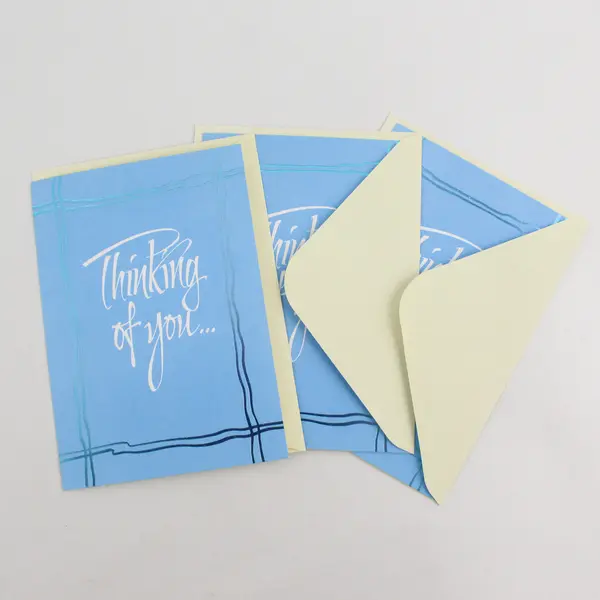 Lot of 8 Thinking Of You Greeting Cards with Envelopes