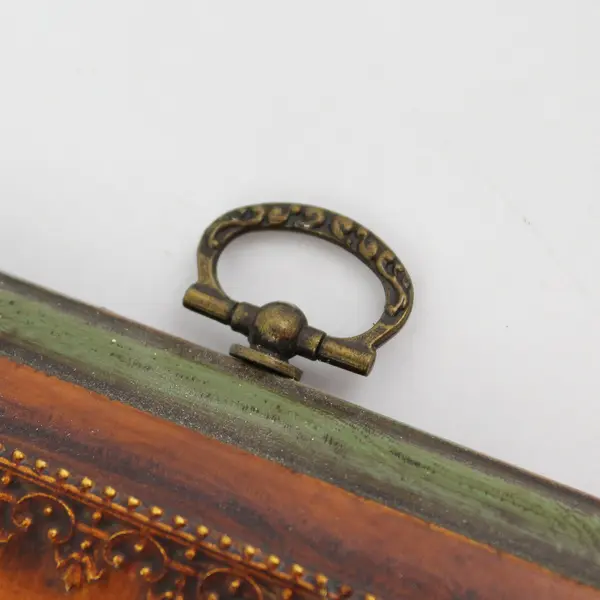 Vintage 1970’s Holly Hobbie Decoupage Wood Art Wall Plaque  13.5"