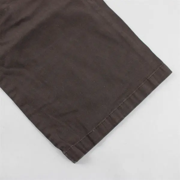 Woman Within Women's 22W Petite Brown Elastic Waist Pull On Pants