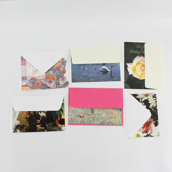 Lot of 19 Assorted Greeting and Note Cards with Envelopes