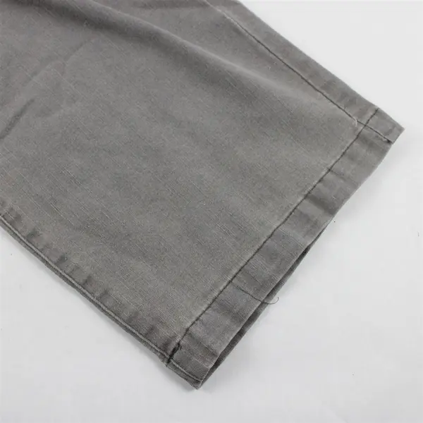 Woman Within Women's 20W Petite Grey Elastic Waist Pull On Pants