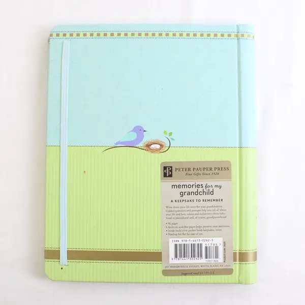 Memories for My Grandchild: A Keepsake to Remember SC Journal, 2010