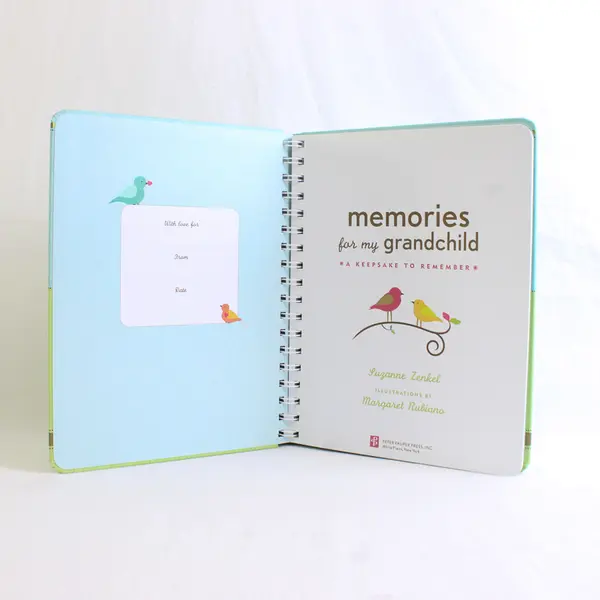 Memories for My Grandchild: A Keepsake to Remember SC Journal, 2010
