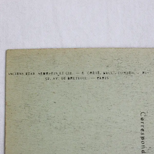 Vintage Orleans France Litho Postcard 1910s Neurdein Freres